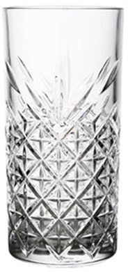 LJHFG63KUYT Verres Verres en verre transparent gaufré, 5 tailles, verrerie sans pied for eau, lait, jus, whisky et cocktails pour jus(Grand)