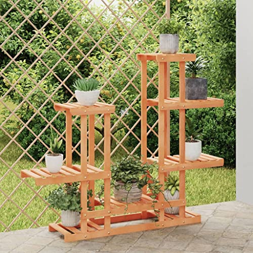 Generico Portafiori 95x25x96 cm in Legno Massello di Abete,Supporti per Piante