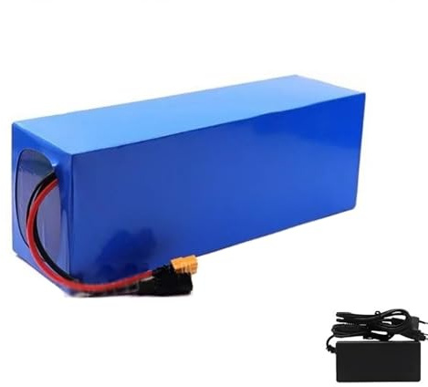 Batería de litio de 48 V y 15 Ah para bicicleta eléctrica. Batería de iones de litio de 48 voltios 13S5P para bicicleta eléctrica con cargador de 54,6 V y 2 A 48V 15Ah,XT30+JST