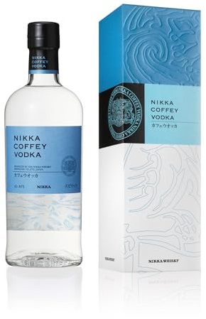 NIKKA - Coffey Vodka, avec étui - Vodka - Notes d'épices & fruits - Origine : Japon - 40% Alcool - 70 cl