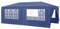 casa.pro Carpa Pabellón para Jardín Wedau Carpa Plegable Gazebo Cenador de Jardín Estructura de Acero Terraza Patio 600 x 300 x 255 cm - Azul Oscuro