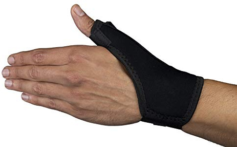 PRO 11 WELLBEING Férula para el pulgar para RSI, artritis, túnel carpiano y tendinitis se adapta a la mano izquierda o derecha (mediana)