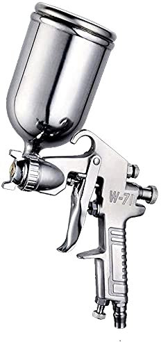 ANCLLO W71 Pneumatico Lacca Spray Gun 1,5 Millimetri Ugello Ad Alta Atomizzazione Grande Capacità di Tipo Classico Della Vernice Della Pistola 400 ml