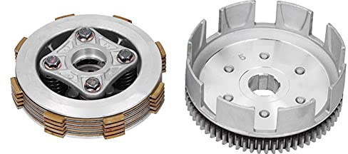 Alu Kupplung Baugruppe, Motorrad Motor Kupplungs Baugruppe Ersatz für LIFAN 140cc 150cc Manueller Motor PIT PRO PIT Bike Trail Bike Dirt Bike Thumpstar Quad Bike ATV