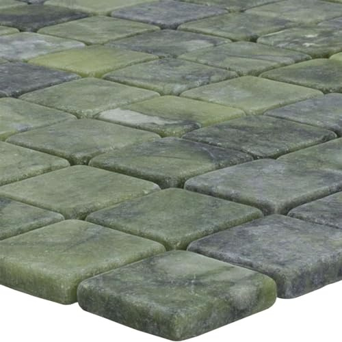 Marbre Natural Mosaïques Pierre Carrelage Valendria Verde Vert