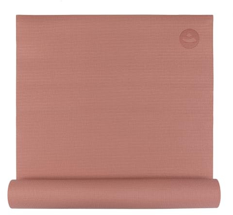 Bodhi Yogamatte Asana | Universelle Übungsmatte | Schadstofffrei & Waschbar | Matte aus PVC | Fitnessmatte für Yoga, Pilates & Gymnastik | Rutschfest für deine Yogapraxis | Rose Tan
