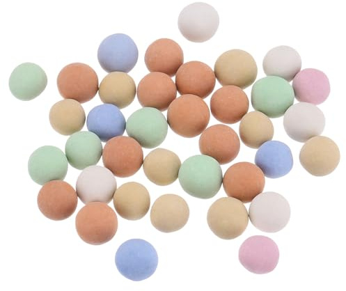 QUARKZMAN Ciottoli di Argilla 7-8mm 0.22 Lbs Multicolore Palline in Vaso da Giardinaggio per Coltivazione Idroponica, Forniture per Vasi, Decorazioni Bonsai