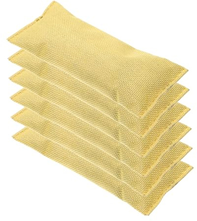 Zerodeko 6 Pezzi sacchetto di carbone comodo deodorante per armadio deodorante per armadio domestico assorbiumidita casa climatizzatore casa carbonella pulitore per scarpe Grey