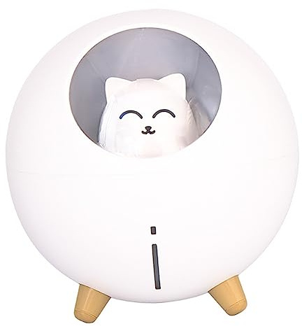 Cabilock Umidificatore in Plastica Diffusore Silenzioso Mini Umidificatore Portatile Per Auto Ufficio Camera Da Letto