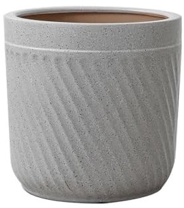 lskdnrufh Pot de Fleurs Jardinière en céramique de Gros Calibre, Pots de Fleurs sur Pied avec Trous de Ventilation, conteneur de Fleurs, for Jardins et Patios Pot Fleur