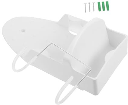 CHILDWEET Wandmontierter Bügelbretthalter Aufbewahrungshalterung Für Bügeleisen Und Bügelbrett Mit Kabelmanagement Platzsparendes Design Für Home-textilpflege