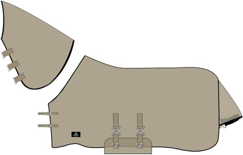 Imperial Riding Fliegendecke IRHReese mit abnehmbarem Halsteil Light Olive