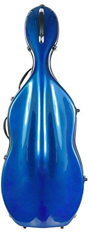 Cellokoffer Fiberglass 4/4 Classic marineblau M-case