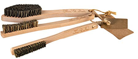 Mantle - Kletterbürste Holz Boulderbrush Albarracin für kleinere Griffe, Schlitze und Löcher als 1er und 2er Pack