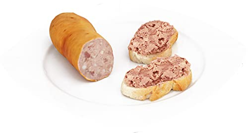 Kasslerleberwurst | Hausmacher Leberwurst | Herzhafte frische Wurst als Aufstrich ca. 500 g