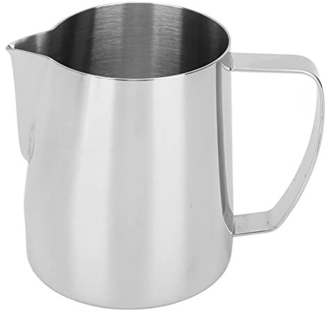 Jarra para espumar Jarra de leche Jarra de café de acero inoxidable Jarra de café Jarra de café Latte Art Barista Jarra de leche Espresso Jarra de vapor Herramienta para máquinas de capuchino