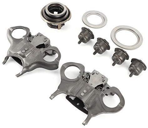 Jeu de fourchettes de Changement de Vitesse à Double Embrayage, Outil de vérification du véhicule Fourche à Double Embrayage en Alliage d'aluminium Compatible avec Ford Focus/Fiesta/EcoSport