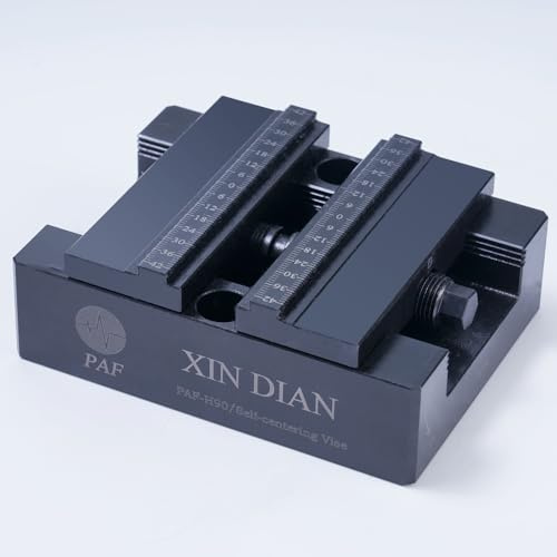 XinDian CNC Self-Centering Vise Precision Milling Machine Tool H90-10-100 | Precision ±0.03mm for flawless CNC milling. Durable 4CR13H steel. EROWA/3R compatible. Ideal for batch processing.