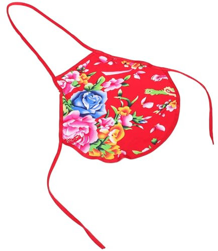 Beatifufu Bauchband Baumwolle Einstellbares Warmes Nabelband Für Neugeborene Komfortabler Bauchschutz Für Junge Mädchen Für Frühling Und Herbst Rotes Design Mit Pfingstrose s Jahre