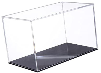 ifundom Klare Acrylbox Transparente Vitrine Für Sammlerstücke Durchsichtige Boxen Zum Aufbewahren Und Anzeigen Von Modellen Und Kunstwerken