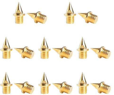 FLCPJGV 16 clavos de repuesto para zapatillas de atletismo, de acero, ligeros, de 7 mm, para pista y campo, para competición