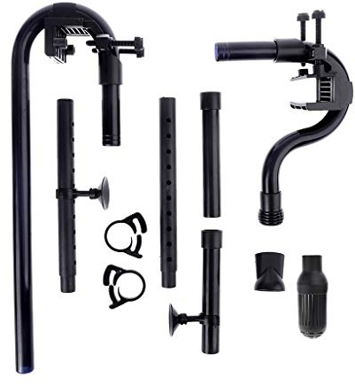 LIGSLN Kanisterteile für Fische für Außenfilter, passend für Innendurchmesser 16 mm, Außendurchmesser 22 mm, Aquariumeinlass und -auslass