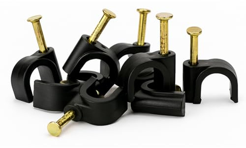 [FIXINGS DIRECT] 13mm Hold Tight Hose Pipe Wall Clips – Compatible with Hozelock | Garden Irrigation Systems, Watering, Micro Drip Pipework Multi Size Packs (25)
