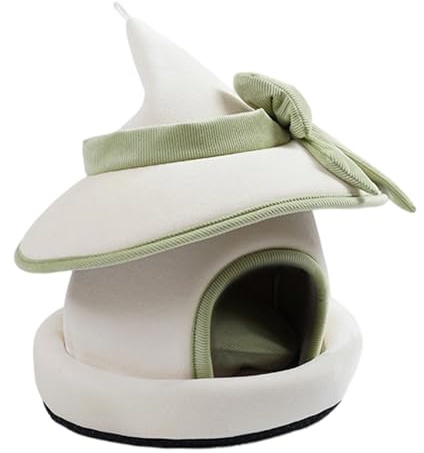 Kaninchenhaus Für Innenräume, Niedliches Winter Kaninchenhaus In Hutform, Entfernbarer Hamsterkäfig, Für Chinchilla Hamster Meerschweinchen Frettchen Igel Hühner Kätzchen Für Kleine