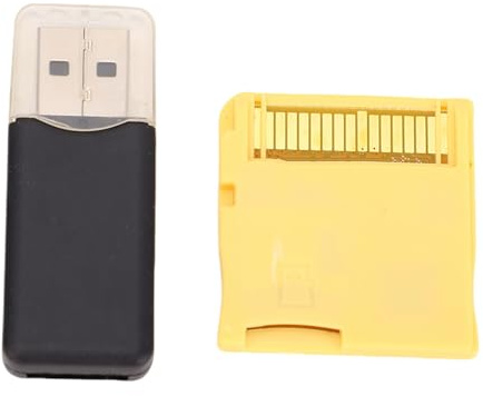 Ejoyous Console de Jeu Flash Cart Carte de Jeu Flashkarte pour 2DS 3DS avec Puce ASIC Prend en Charge les Cartes Mémoire 4G-128G FAT16 FAT32 YS Kernel Interface Personnalisable (GOLD)