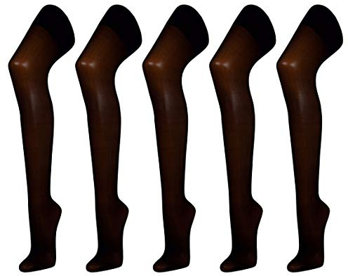 Disée Stützstrumpfhose Damen 40 DEN im 5er Pack – komfortabel, formend, transparent - angenehmer Halt im Alltag