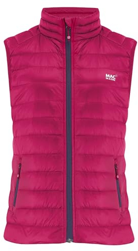 Mac in a Sac - Doudoune sans manches Alpine - En Duvet - Femme - 90 % duvet, 10 % plumes, Fuchsia, 49