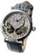 Carl von Zeyten Herren Analog Automatik Uhr mit Leder Armband CVZ0017SGYS