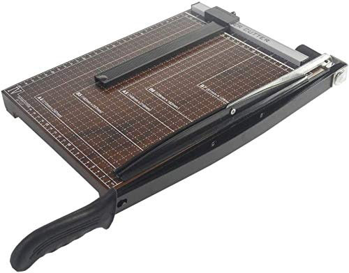 YyDDs Papierschneider und Trimmer Papierschneider, professioneller Papierschneider A4 Papierschneider Stahl Scrapbooking für Standardschneiden von Papier, Fotos oder Etiketten Papierschneider