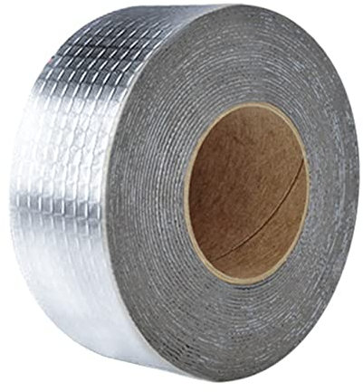 CTRSM Butylband, Butylband wasserdicht, Butylband, Außenlukenabdeckung, dauerhaft auslaufsicheres Reparaturband for Rohr/Metall/Wohnmobil-Markise/Dachleck/Fensterdichtung/Boot(10cm*5m)