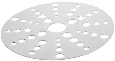 PRETYZOOM Plaque Diffuseur De Chaleur Inox 18Cm Pour Cuisinière Induction Accessoire De Cuisine Résistant Antirouille Conduction Thermique Rapide