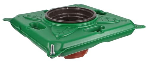 Gatuida Floating Hydroponic Planter Island and Dual-color Flower Pots for Aquatic Pond Plants, Artificial Eco Floating Bed for Water Greening, Scenic River Management Set