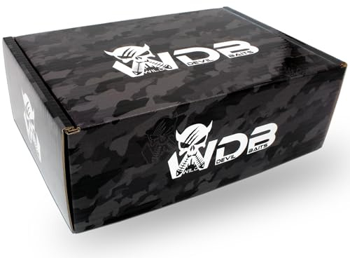 Wild Devil Baits Pro Petri Box Monatsbox Raubfischbox Angelbox Promo Box Geschenk Angelzubehör (August)