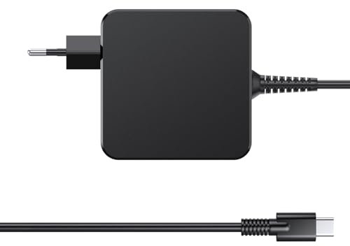 65W Chargeur USB C Ordinateur Portable pour ASUS, Lenovo Thinkpad Yoga, Huawei Matebook, Macbook Pro/Air, HP Chromebook, Acer Chromebook, Google, Samsung, Alimentation USB C