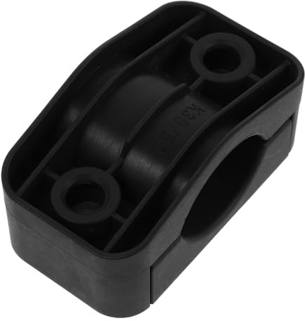 CAXUSD Clips de Câble Haute Tension en Plastique Noir, Fixation Stable et Installation Facile pour Gestion des Câbles Électriques Extérieurs