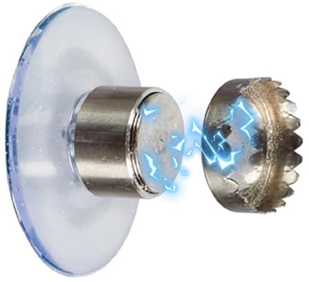 Protectores de jabón para Barra de jabón magnético, Soporte magnético para Barra de jabón,Jabonera de Pared con Ventosa - Accesorios de baño, Bandeja de jabón sin perforación para Cocina