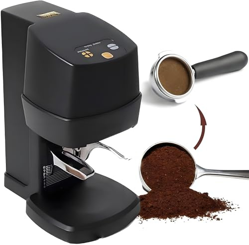 Electric Espresso Tamper 58mm, Automatic Coffee Tamper,22-66LBS Pressure Adjustable, Height Adjustable Coffee Tamper, Easy Clean Design for Commercial.& Home Use