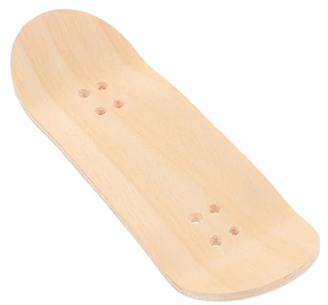 MOLUCKFU Finger Skateboard Deck Aus Ahornholz 34mm Für Kinder Und Teens Kleiner Tech Skateboard Deck Holz Fingerboard Für Selbstgemacht Und Skatepark Spiel