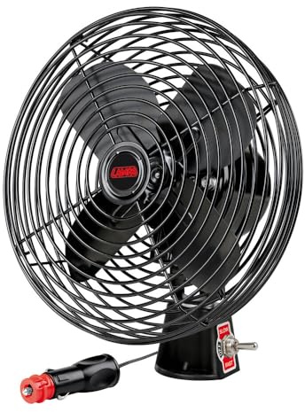 Lampa 73100 Premium, ventilatore in metallo Ø 8” - 24V