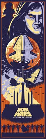 empireposter Star Wars - Türposter - Episode 3 - Raumschiff