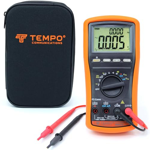 Tempo Communications MM810 - Multímetro de mano digital CAT IV 1000 V (cuentas): 9999