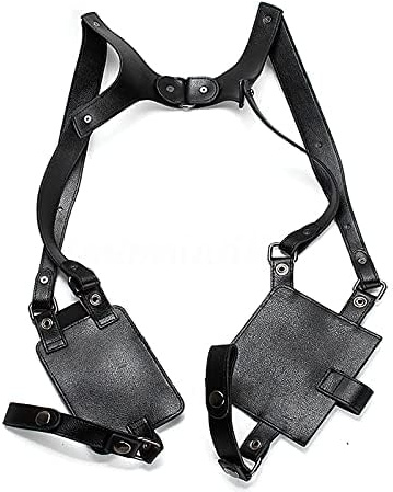 wiipara Versteckte Unterarm Schultertasche, Anti-Diebstahl Schulterholster Geldgürtel Holster Tasche, Brieftasche Portemonnaie mit Unterarmholster Geheimtasche für Sicherheit beim Reisen Sport Arbeit