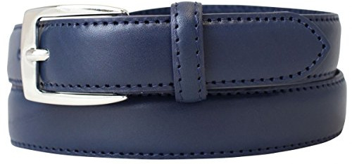 BELTINGER Hochwertiger Damengürtel aus Vollrindleder 2,5 cm | Schmaler Damen-Gürtel in 25mm | Bombierter Ledergürtel