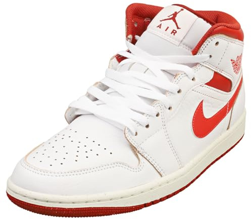 Nike Damen Dri-fit One Hr 7/8 Tight Hose, White Lobster Dune Red Sail 160, 42.5 EU