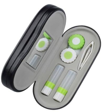 MYSUNBAR Doppellagiger Brillenetui-Organizer Sonnenbrillen-Organizer Reise-Brillen-Organizer Mini-Soak-Soft-Brillenetui Brillenhalter Leder