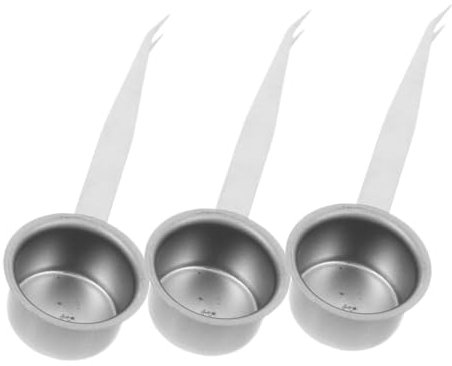 HOMOCONO 3pcs Candle Extinguisher Cover for Flame Snuffer Tool Wick Dipper Put Out Tweezer Fire Extinguisher for Home and Outdoor Use